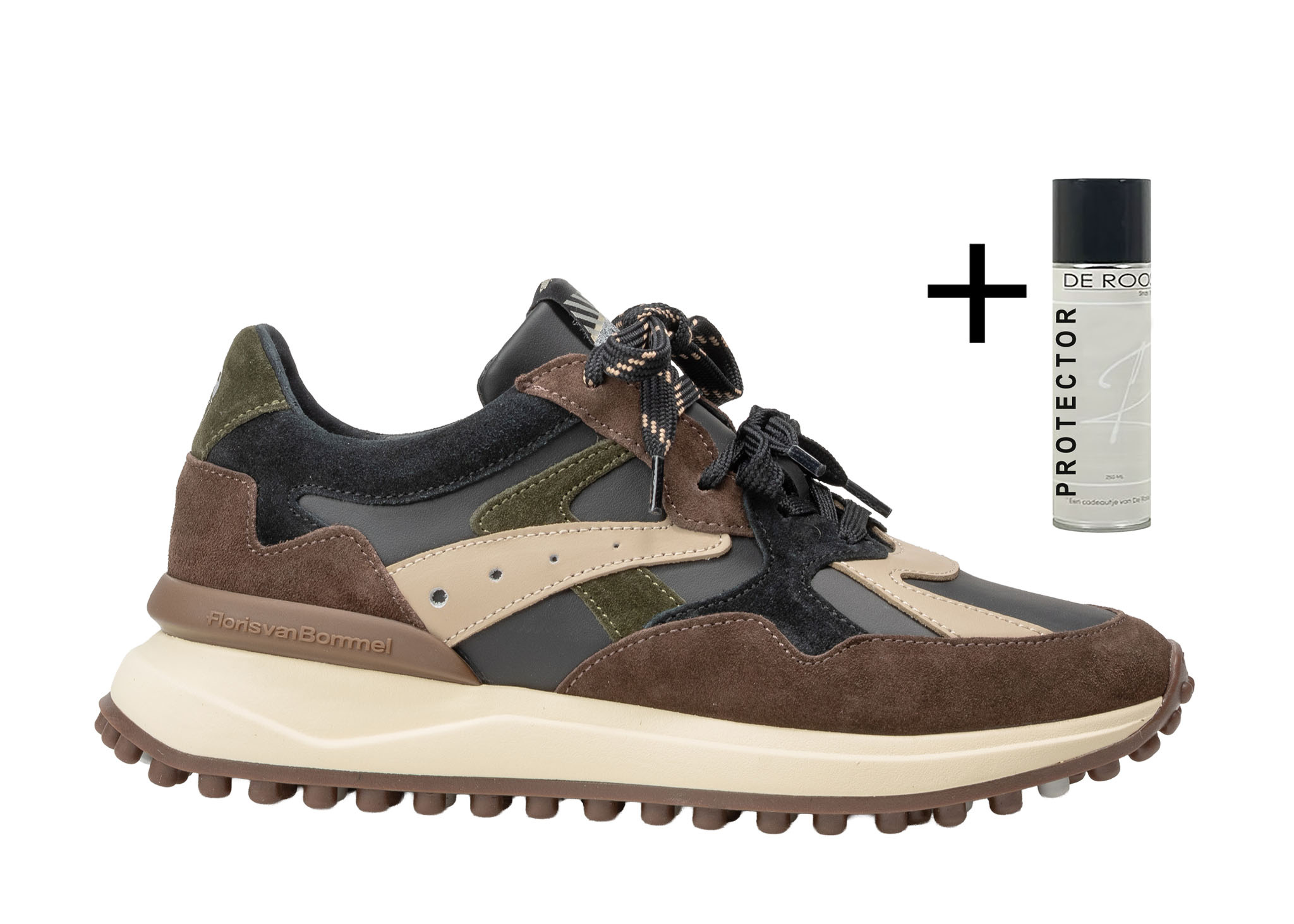 Floris van Bommel Floris van Bommel Sneaker Noppi 46.16 Zwart