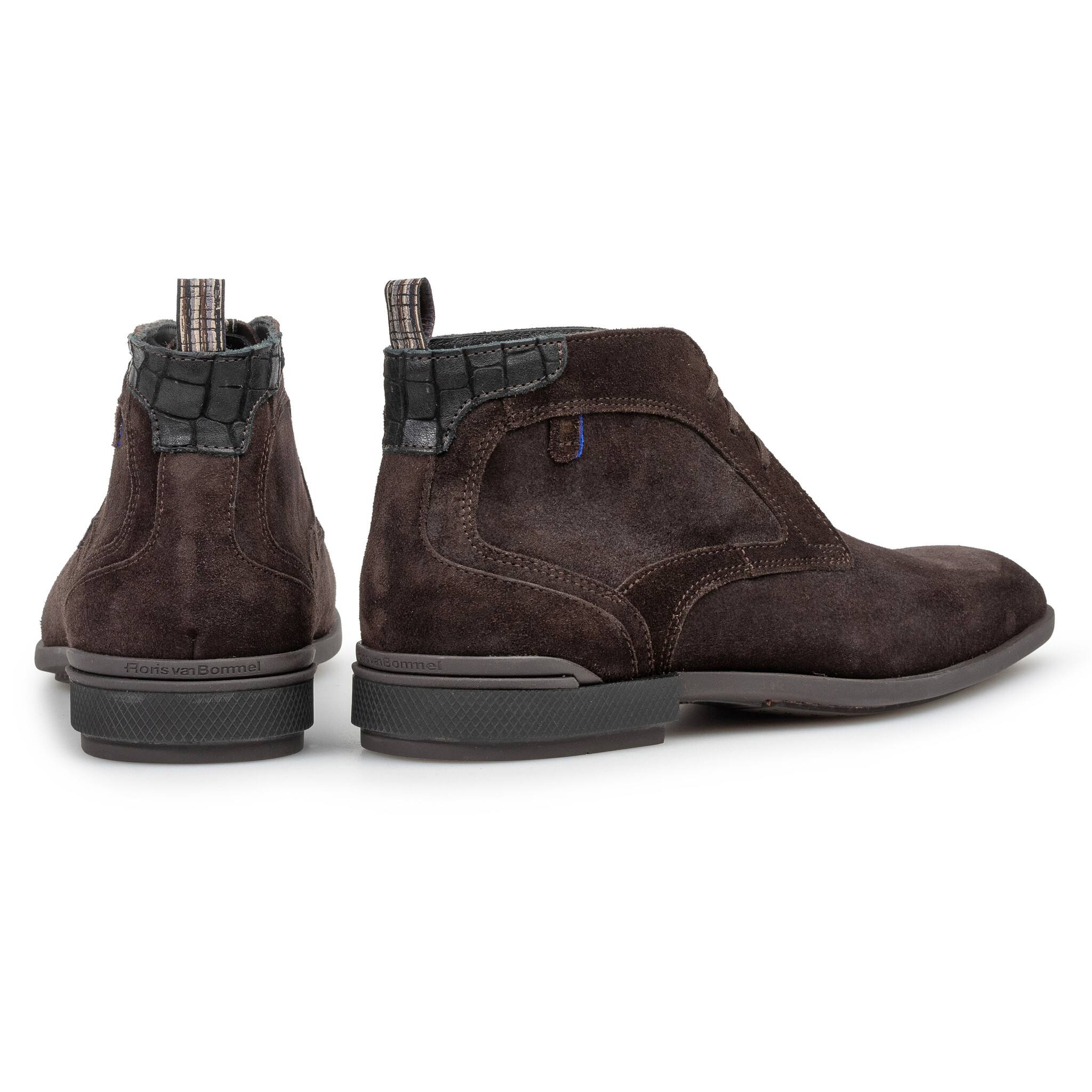Floris van Bommel Floris van Bommel Veterschoen De Hakker 01.04 Bruin