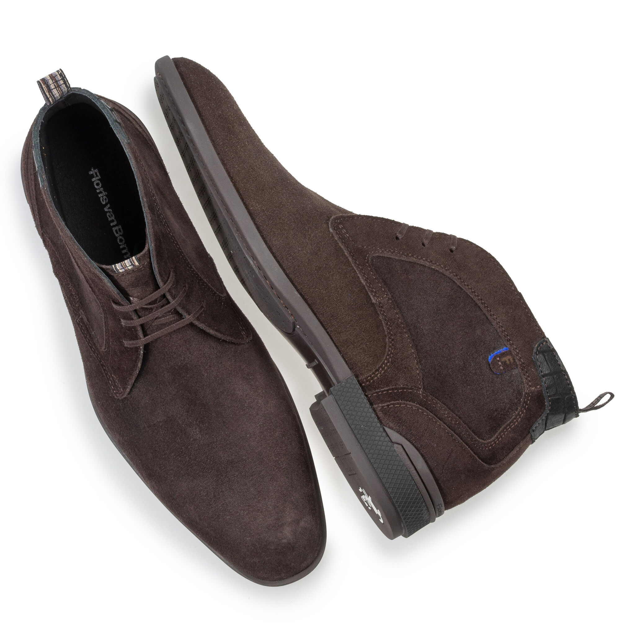 Floris van Bommel Floris van Bommel Veterschoen De Hakker 01.04 Bruin