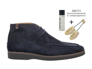 Floris van Bommel Floris van Bommel Veterschoen De Oister 05.04 Blauw