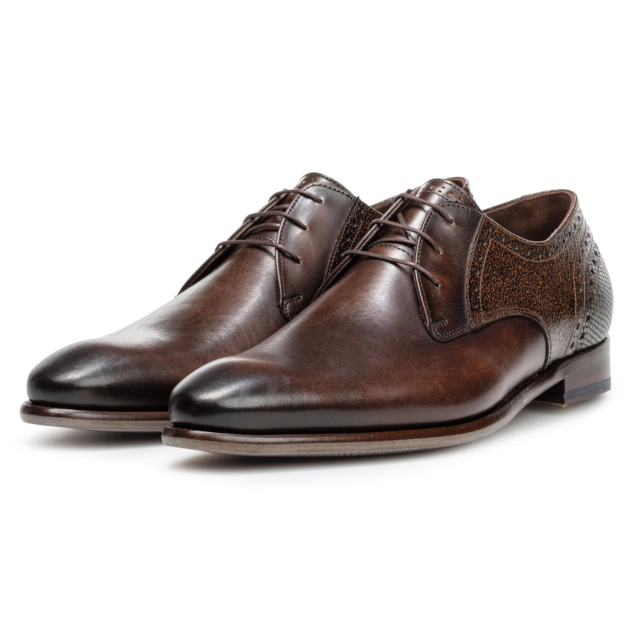 Floris van Bommel Floris van Bommel Veterschoen De Stapper 39.80 Bruin