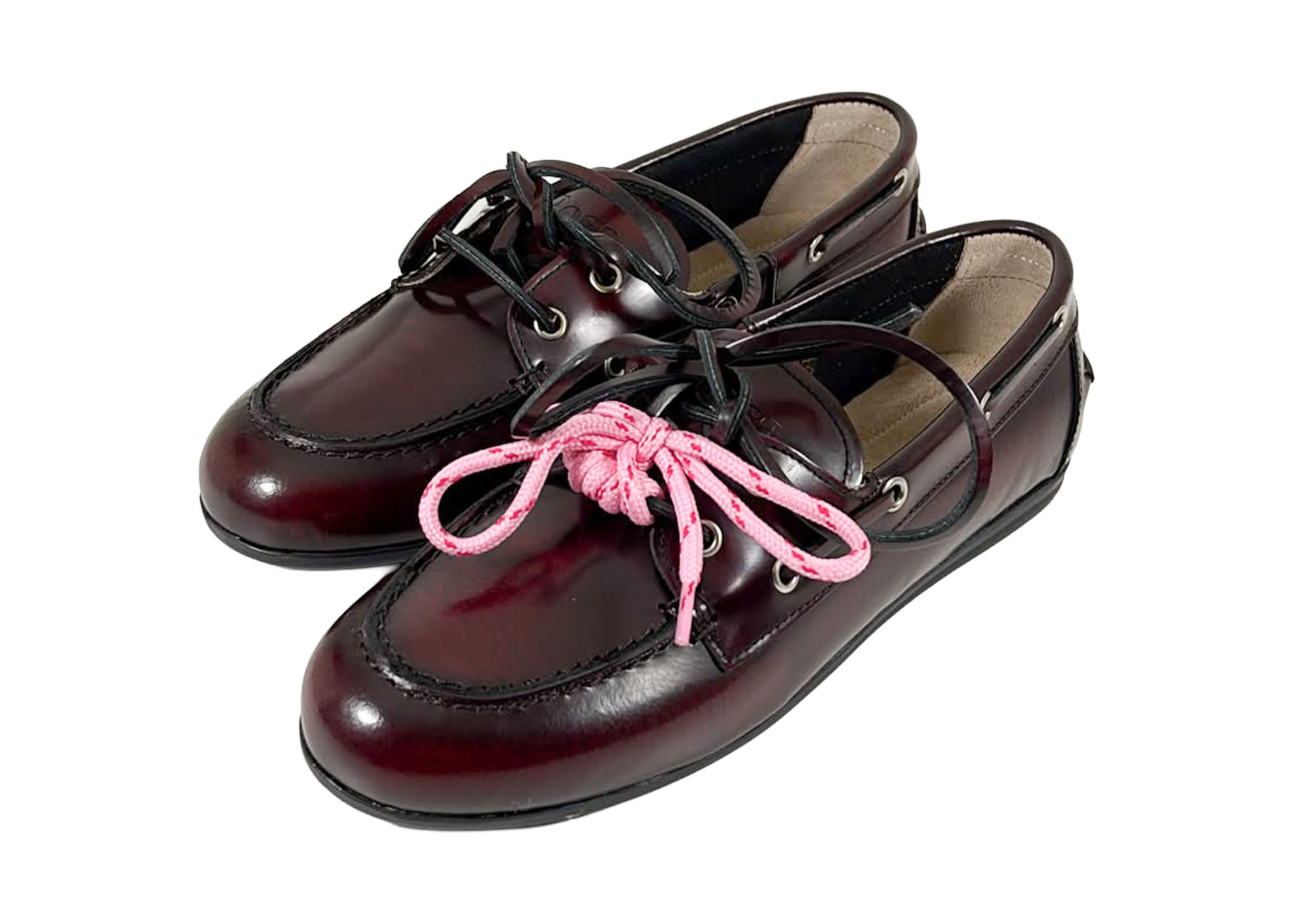 Posa Posa Boat Loafer Burgundy