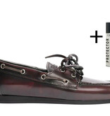 Posa Posa Boat Loafer Burgundy