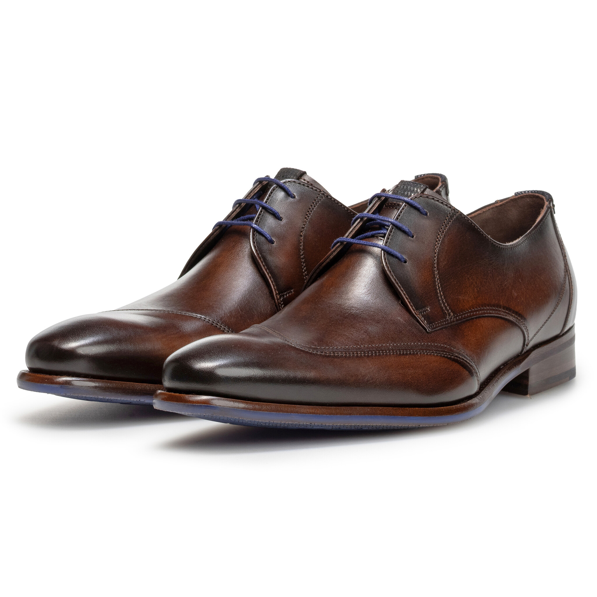 Floris van Bommel Floris van Bommel Veterschoen De Stijler 07.04 Bruin