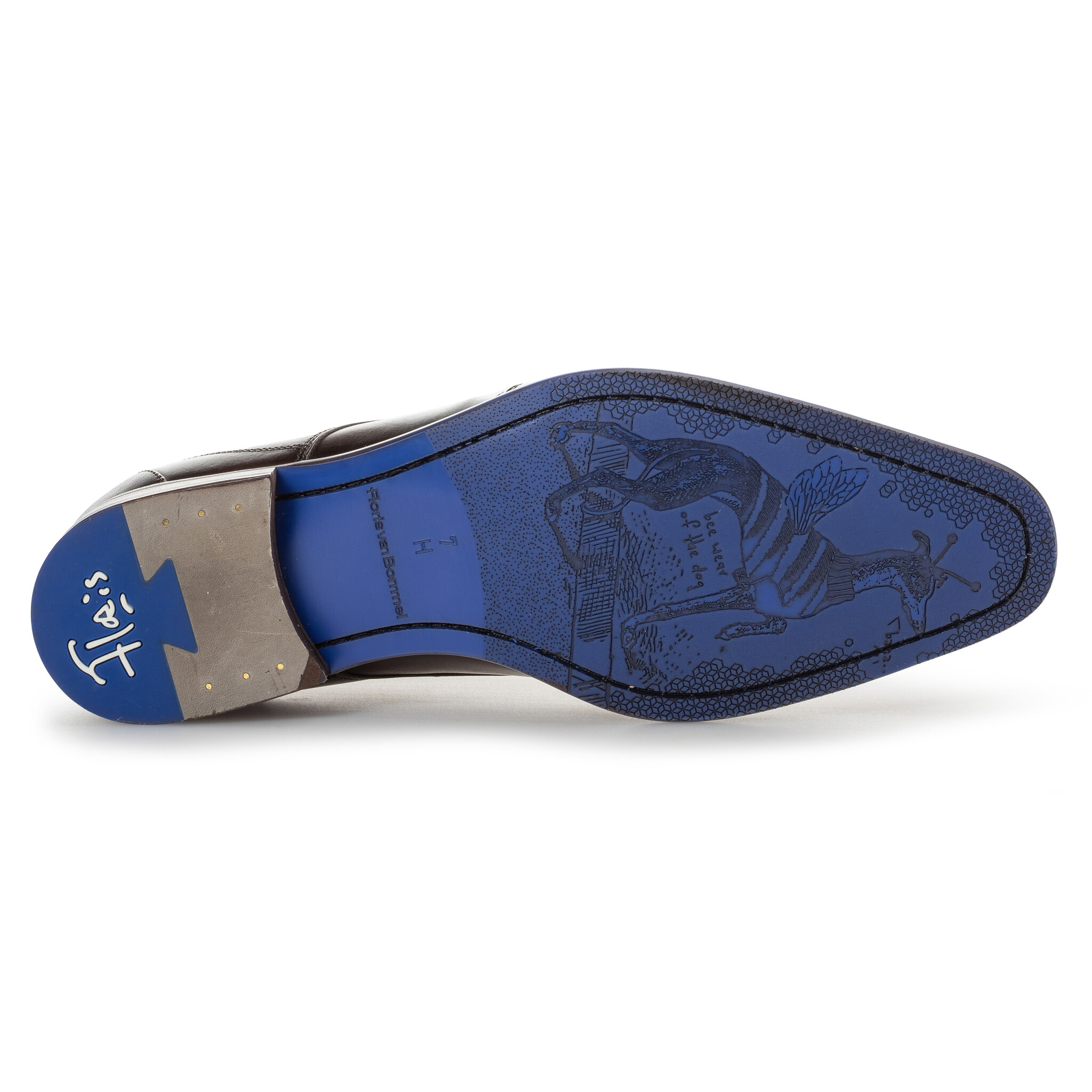 Floris van Bommel Floris van Bommel Veterschoen De Stijler 07.04 Bruin