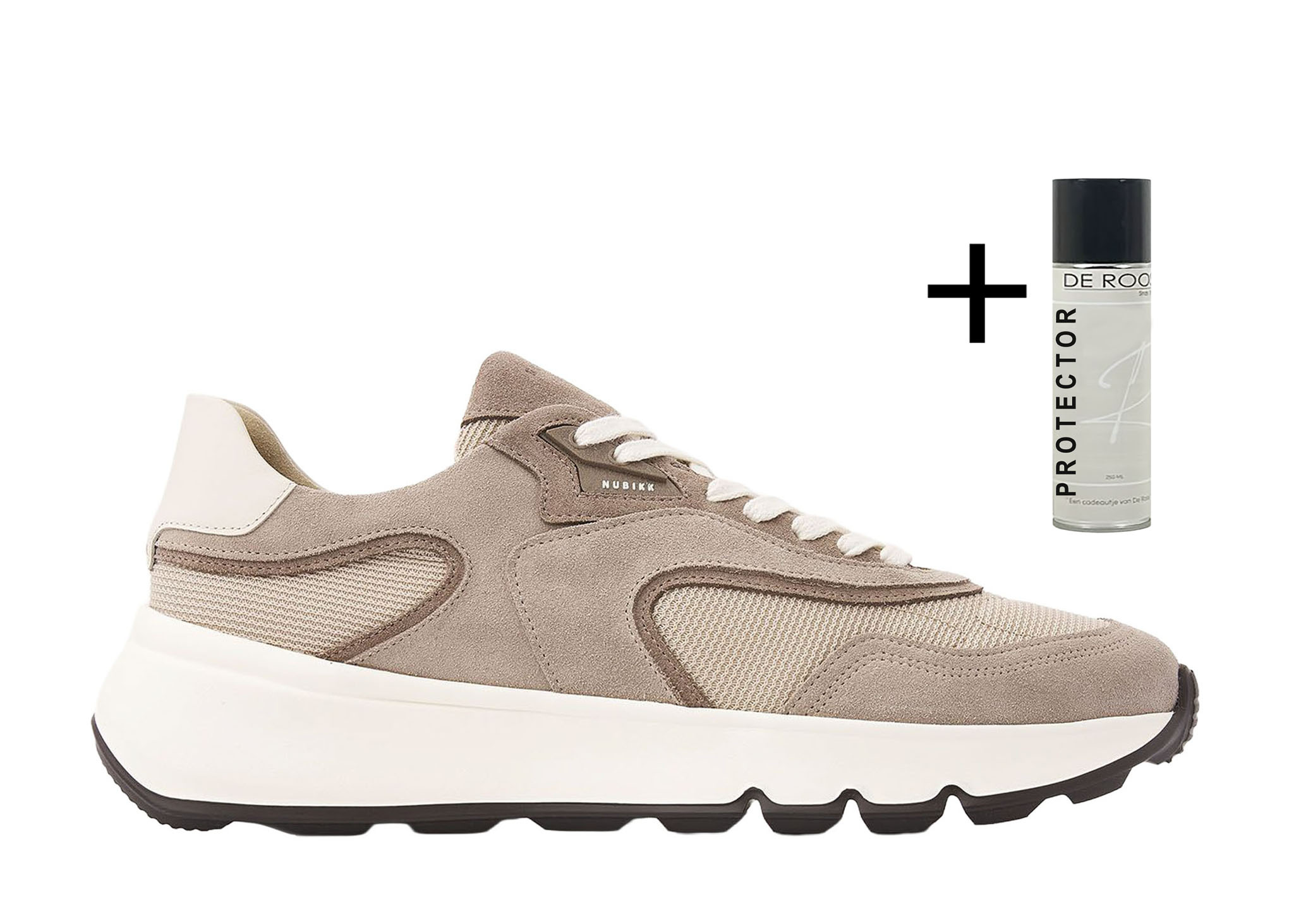Nubikk Nubikk Sneaker Luca Noa Beige/ Taupe