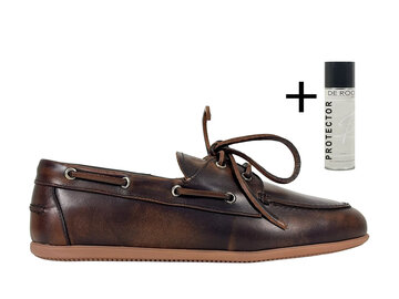 Posa Posa Boat Loafer Milano Bruin