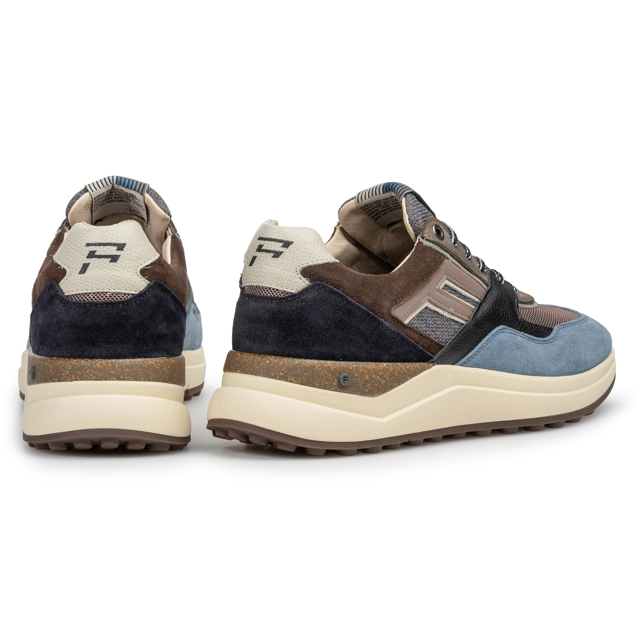 Floris van Bommel Floris van Bommel Sneaker De Trikker 01.18 Blauw