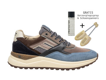 Floris van Bommel Floris van Bommel Sneaker De Trikker 01.18 Blauw