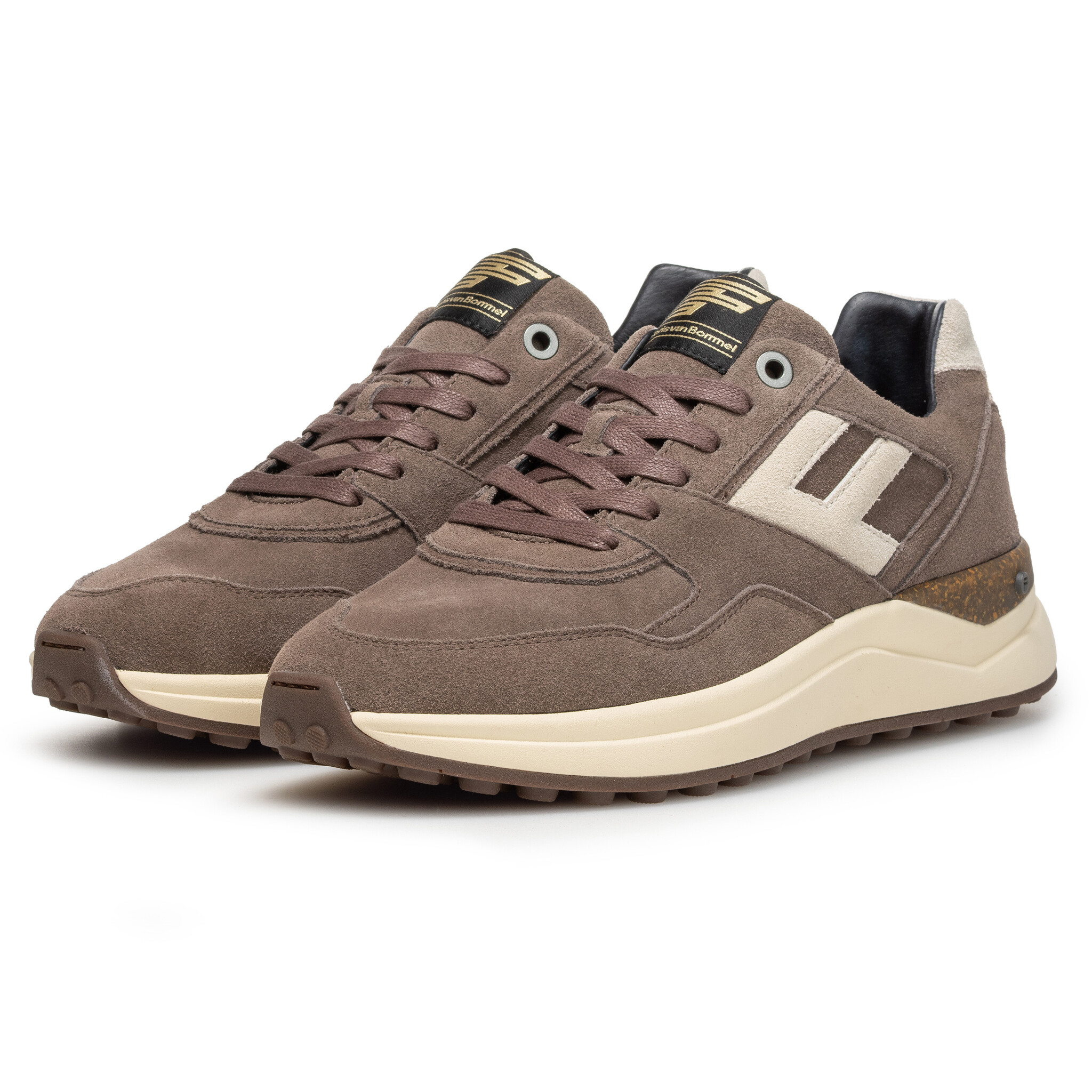 Floris van Bommel Floris van Bommel Sneaker De Trikker 05.02 Taupe