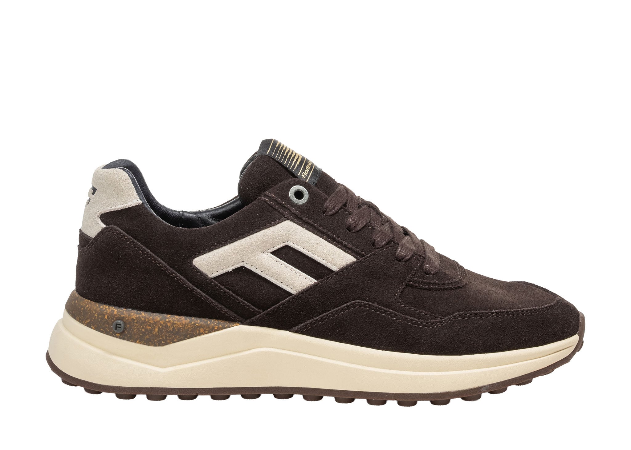 Floris van Bommel Floris van Bommel Sneaker De Trikker 05.00 Donker Bruin