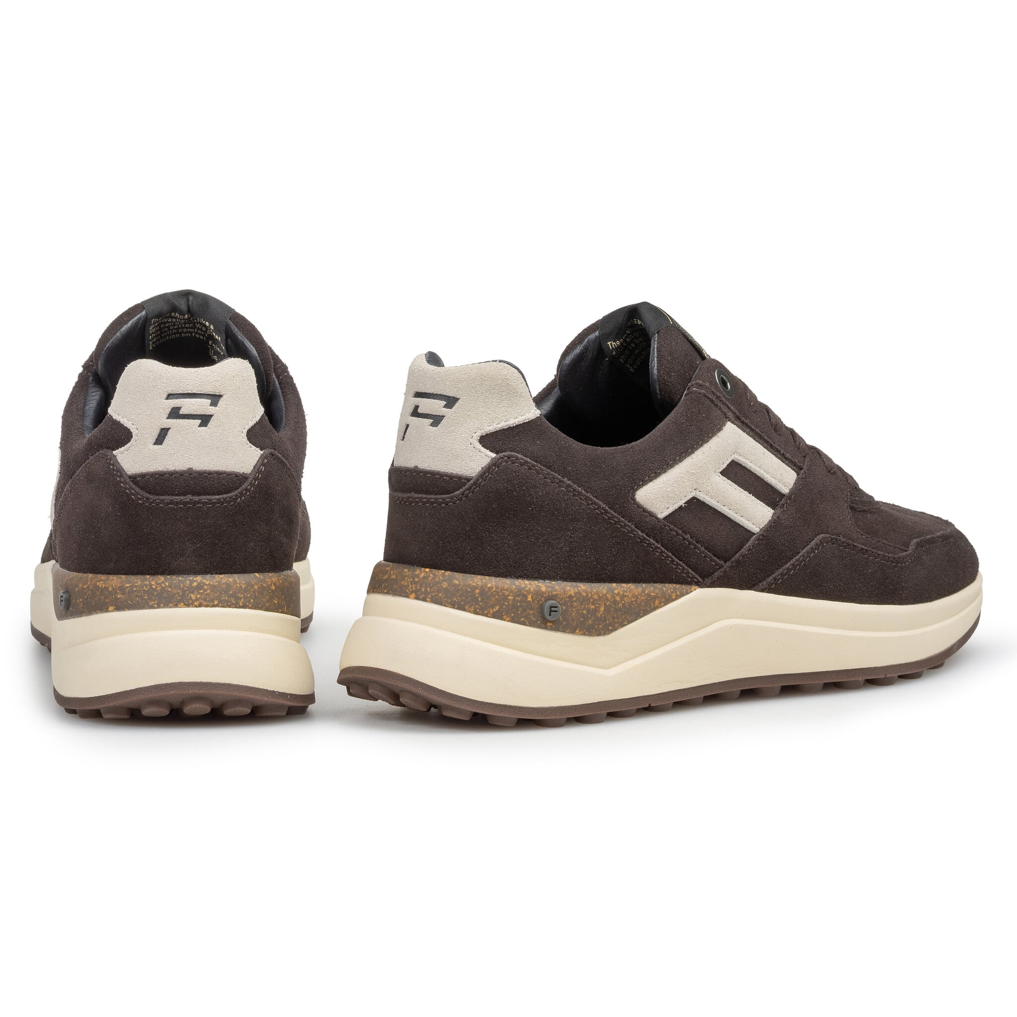 Floris van Bommel Floris van Bommel Sneaker De Trikker 05.00 Donker Bruin