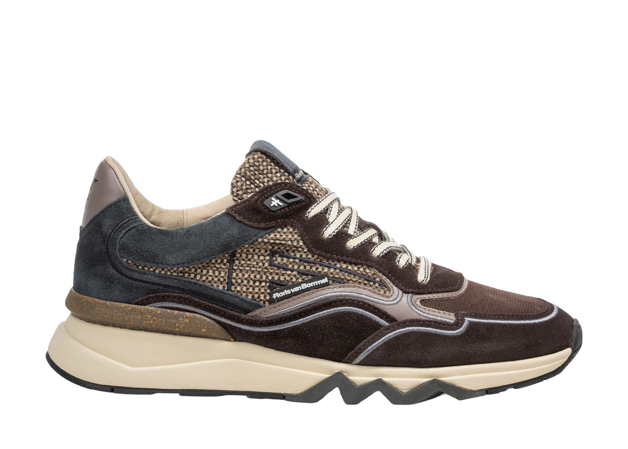 Floris van Bommel Floris van Bommel Sneaker De Zager 03.14 Bruin