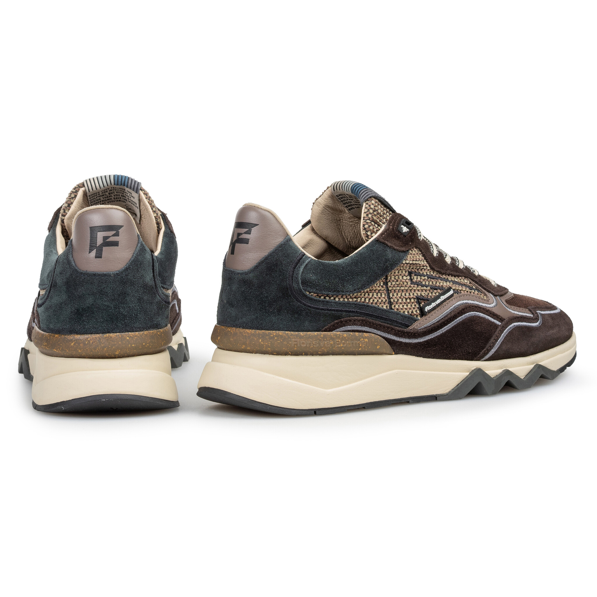 Floris van Bommel Floris van Bommel Sneaker De Zager 03.14 Bruin