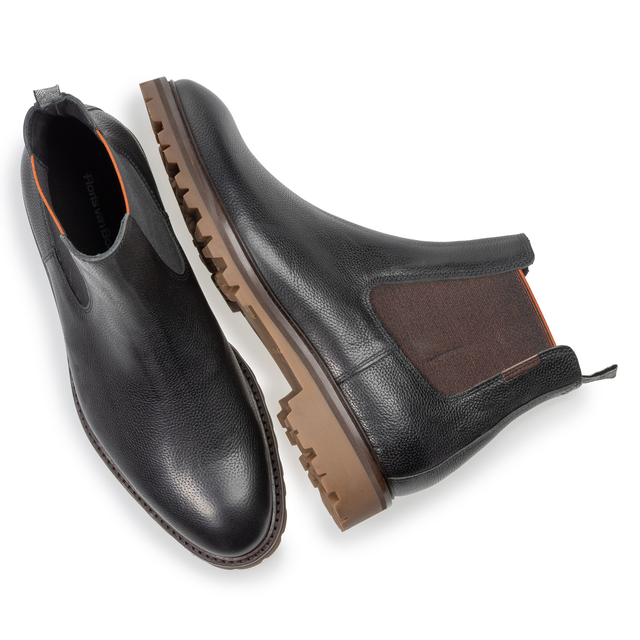 Floris van Bommel Floris van Bommel Chelsea Boot Sturdi 04.29 Zwart