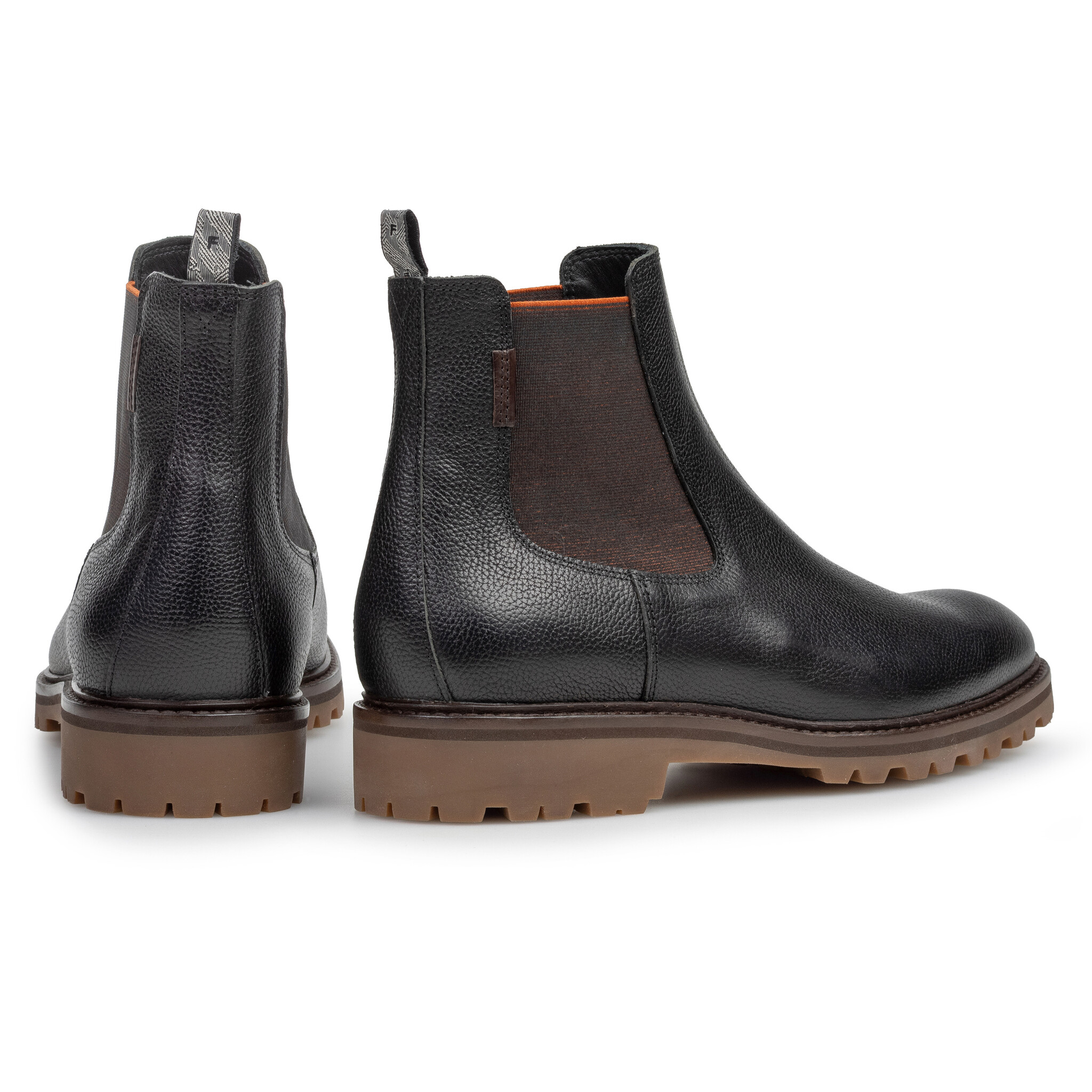 Floris van Bommel Floris van Bommel Chelsea Boot Sturdi 04.29 Zwart