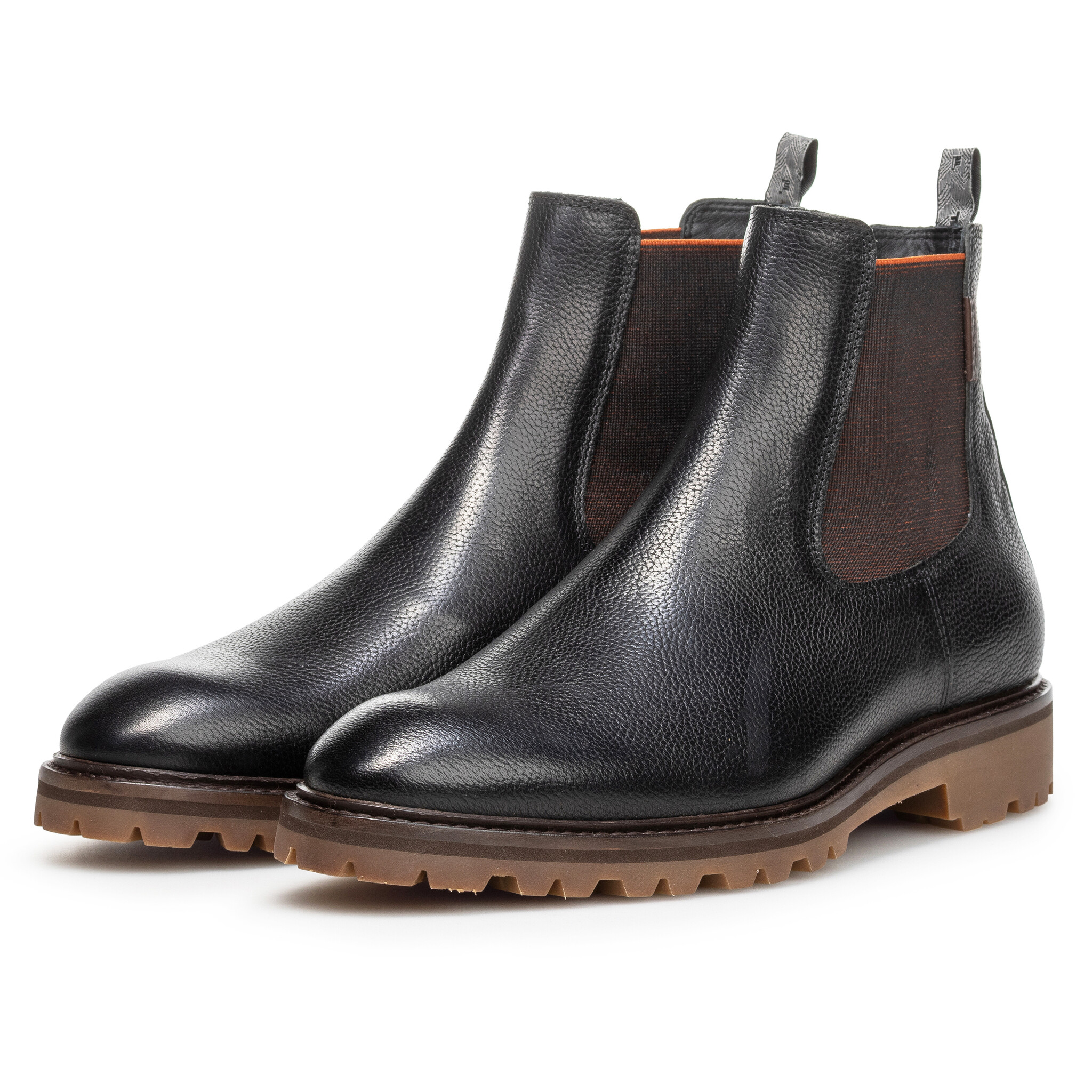 Floris van Bommel Floris van Bommel Chelsea Boot Sturdi 04.29 Zwart