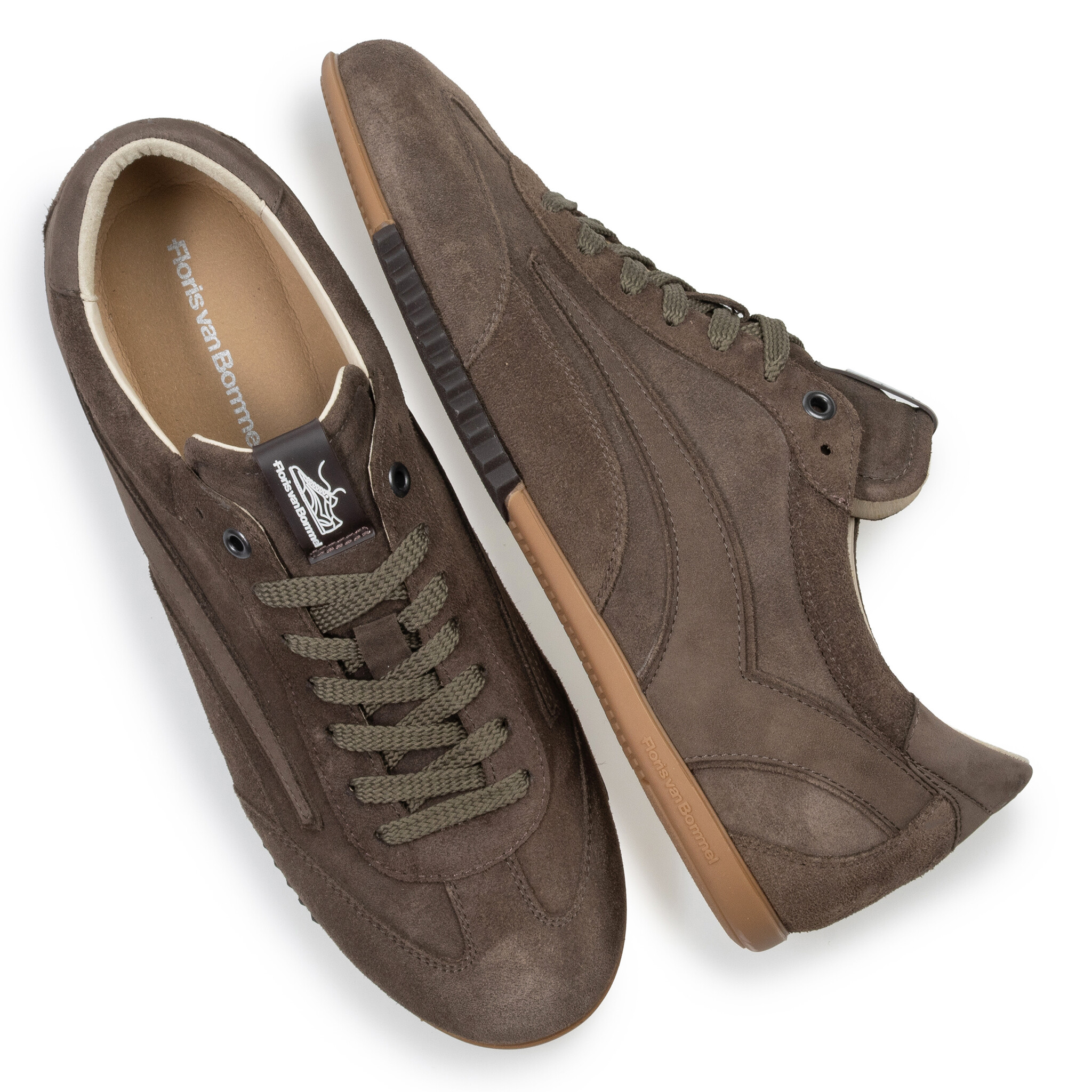 Floris van Bommel Floris van Bommel Sneaker De Vlakker 01.02 Taupe