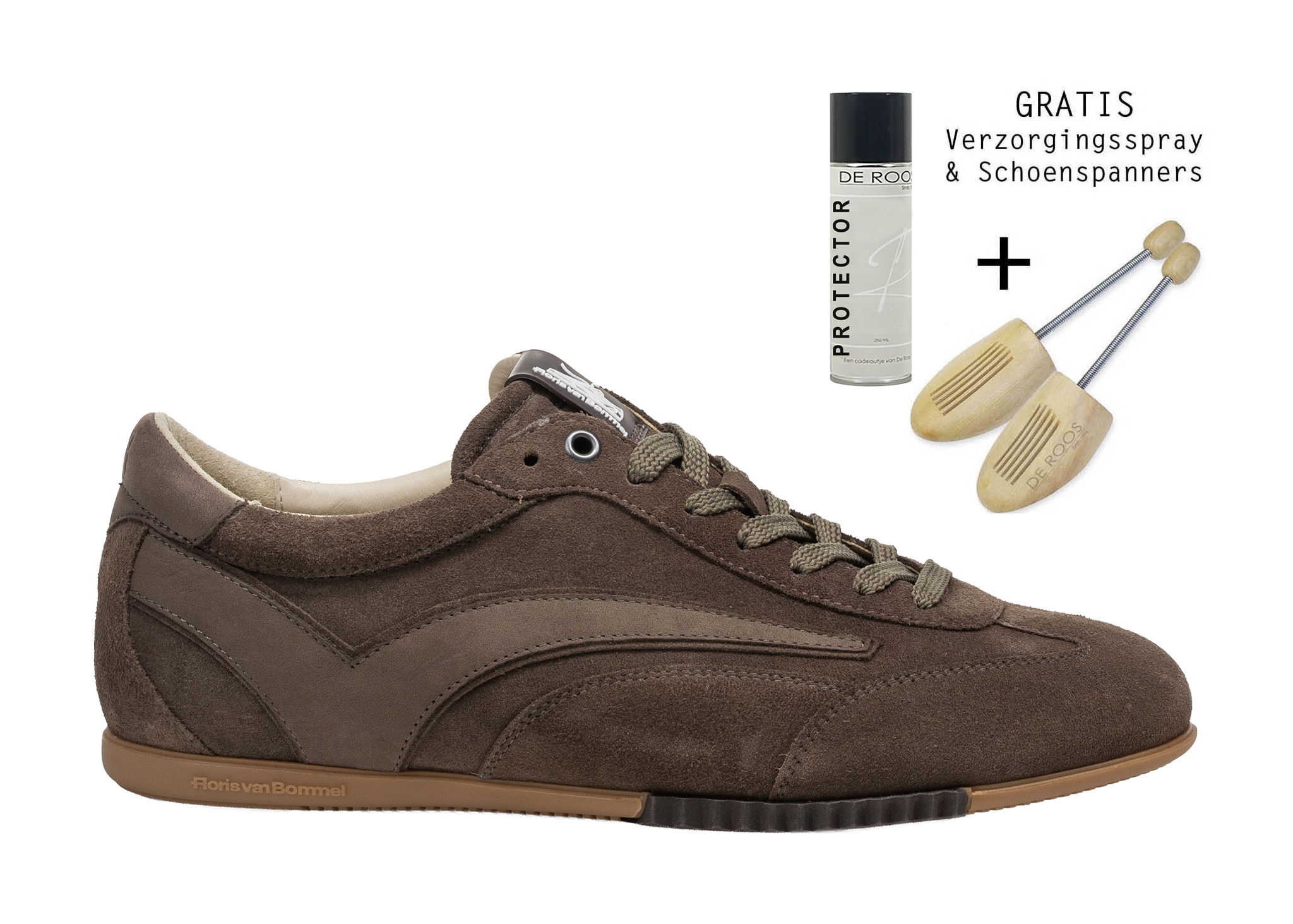 Floris van Bommel Floris van Bommel Sneaker De Vlakker 01.02 Taupe