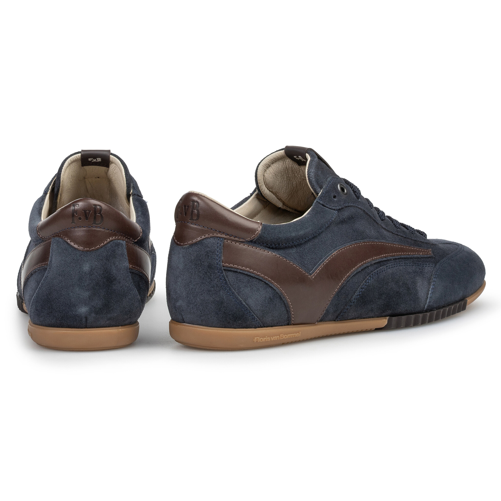 Floris van Bommel Floris van Bommel Sneaker De Vlakker 01.01 Blauw