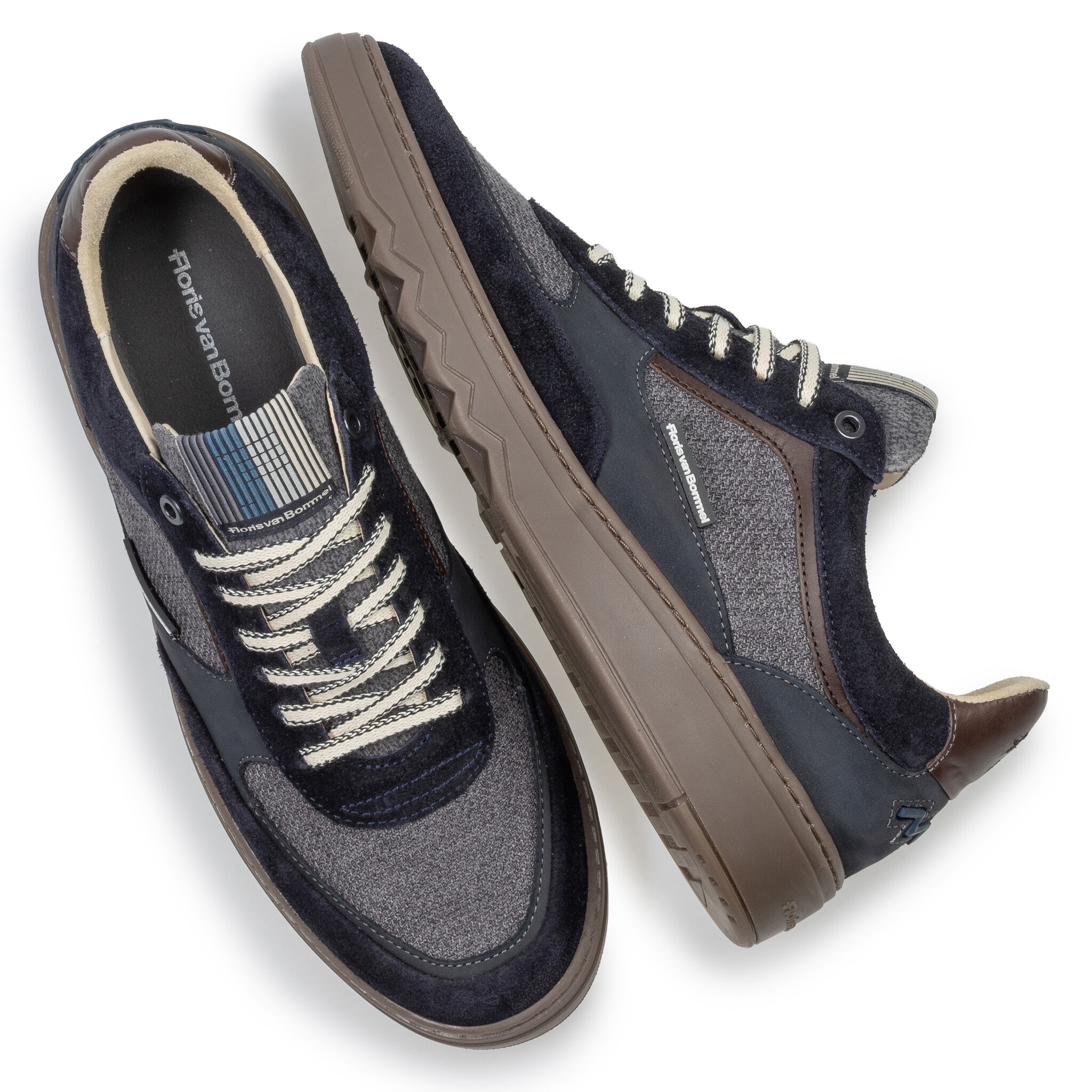 Floris van Bommel Floris van Bommel Sneaker De Kupster 09.03 Blauw