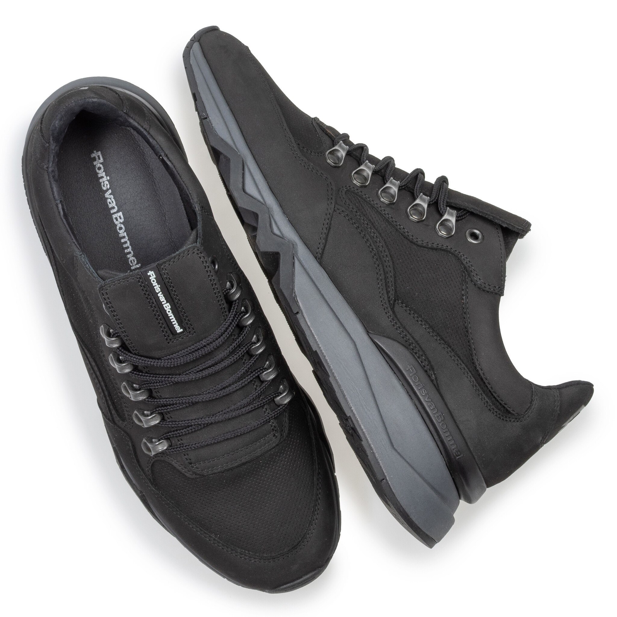 Floris van Bommel Floris van Bommel Sneaker De Zager 01.26 Zwart