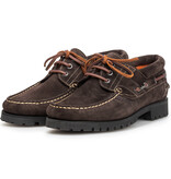 Van Bommel Van Bommel Bootschoen Boat Shoe 02.06 Bruin