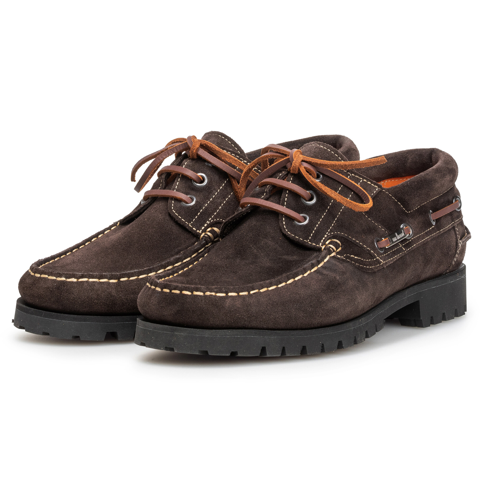 Van Bommel Van Bommel Bootschoen Boat Shoe 02.06 Bruin
