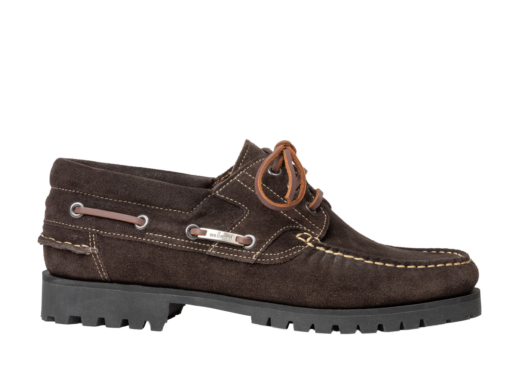 Van Bommel Van Bommel Bootschoen Boat Shoe 02.06 Bruin