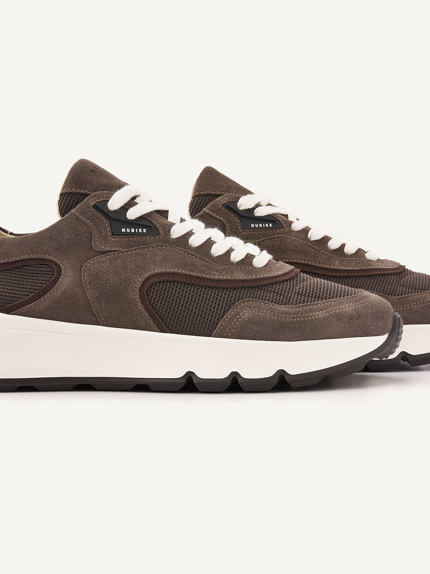 Nubikk Nubikk Sneaker Luca Noa Bruin
