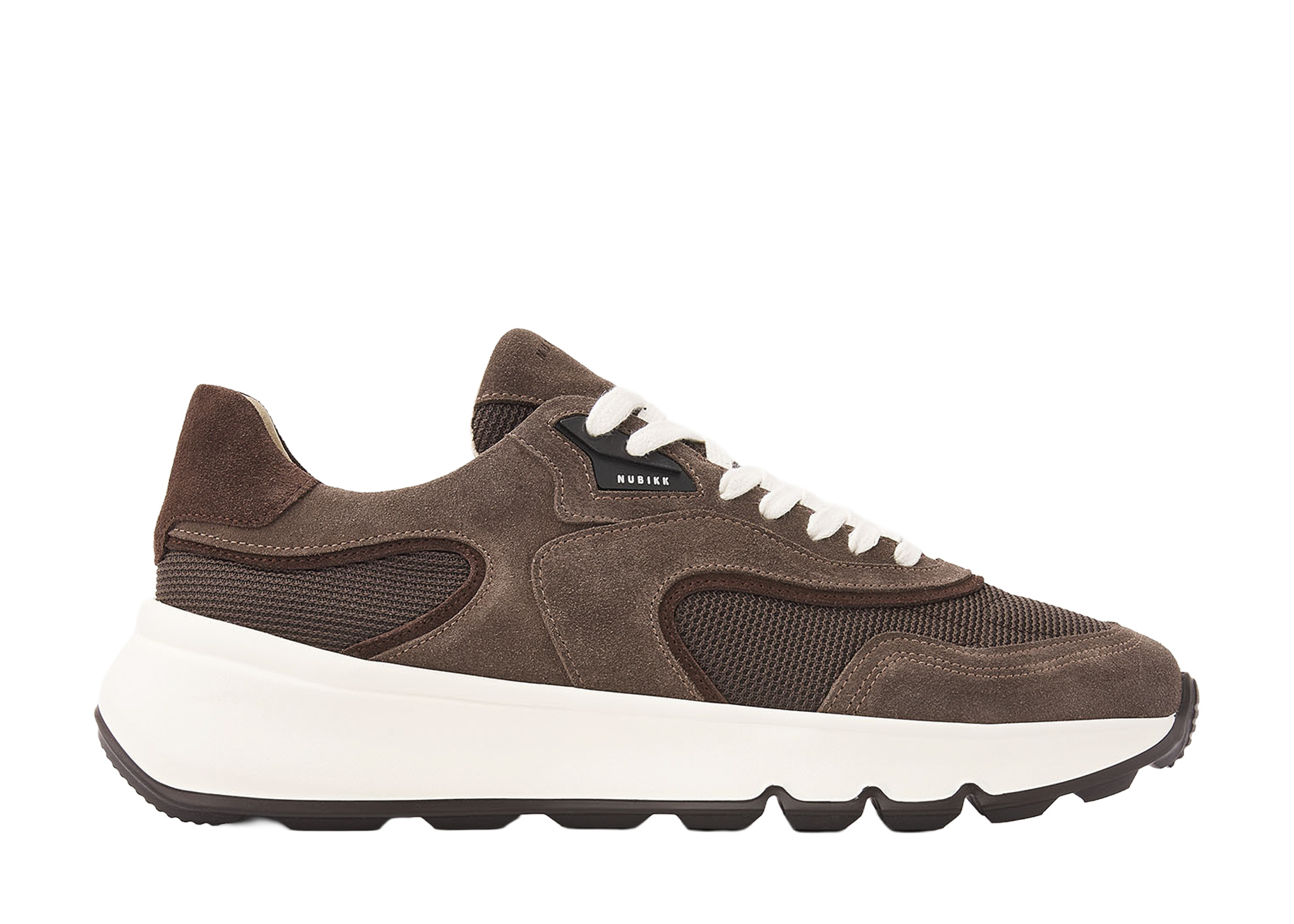 Nubikk Nubikk Sneaker Luca Noa Donker Grijs