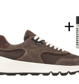 Nubikk Nubikk Sneaker Luca Noa Donker Grijs