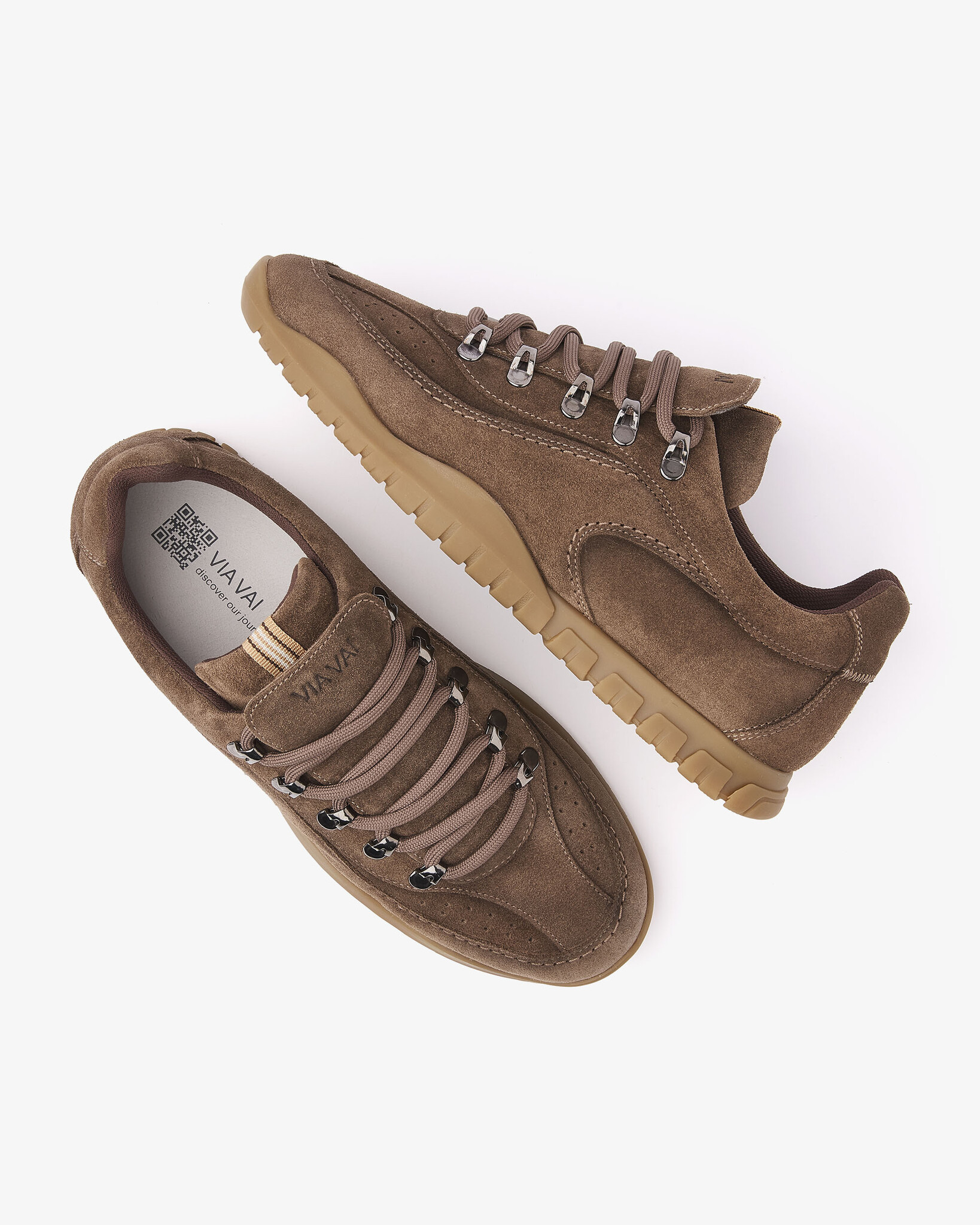 Via Vai VIA VAI Sneaker Frenkie Mavis 11424-01-1413 Bruin
