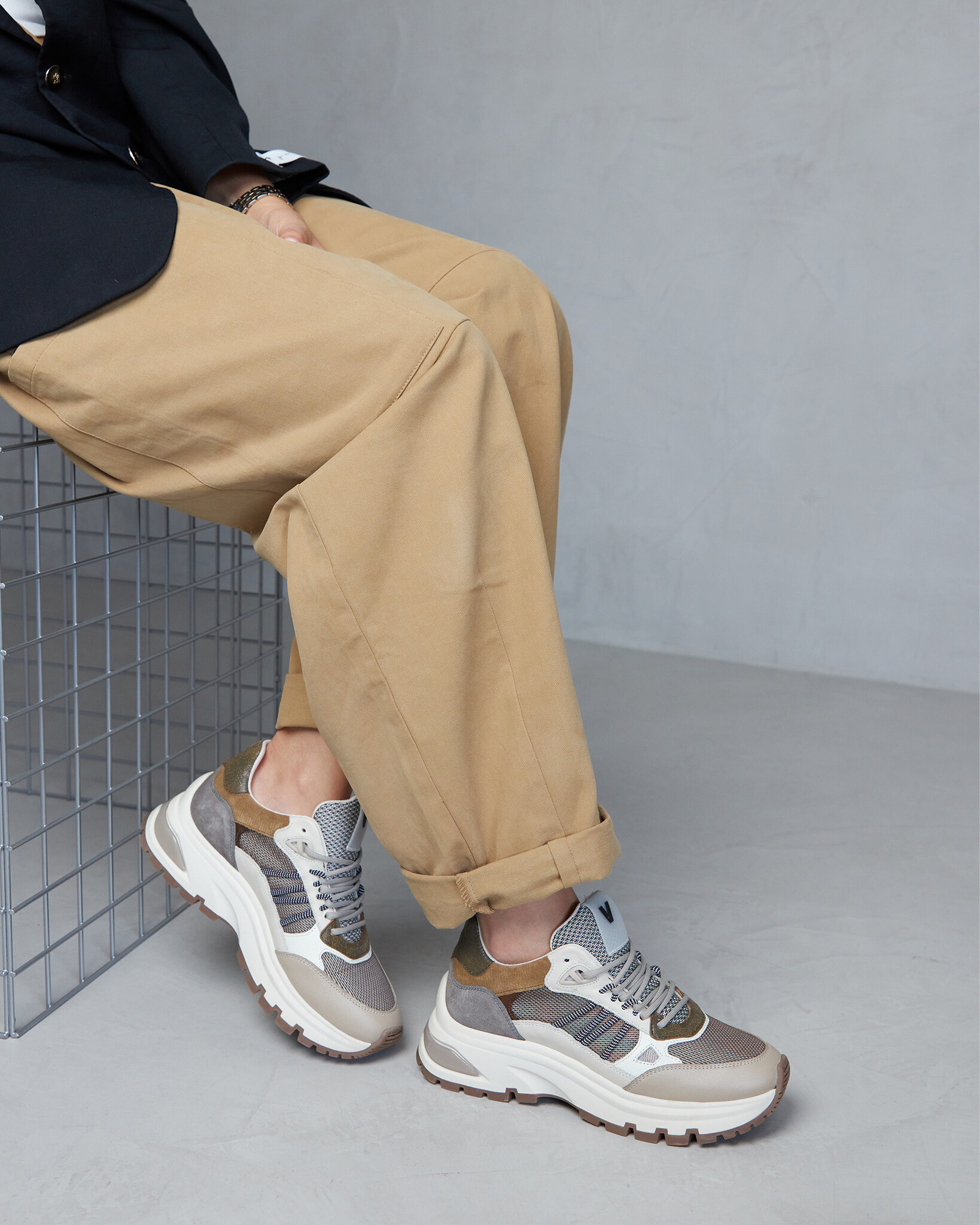 Via Vai VIA VAI Sneaker Liz Dae 60048-17-506 Beige