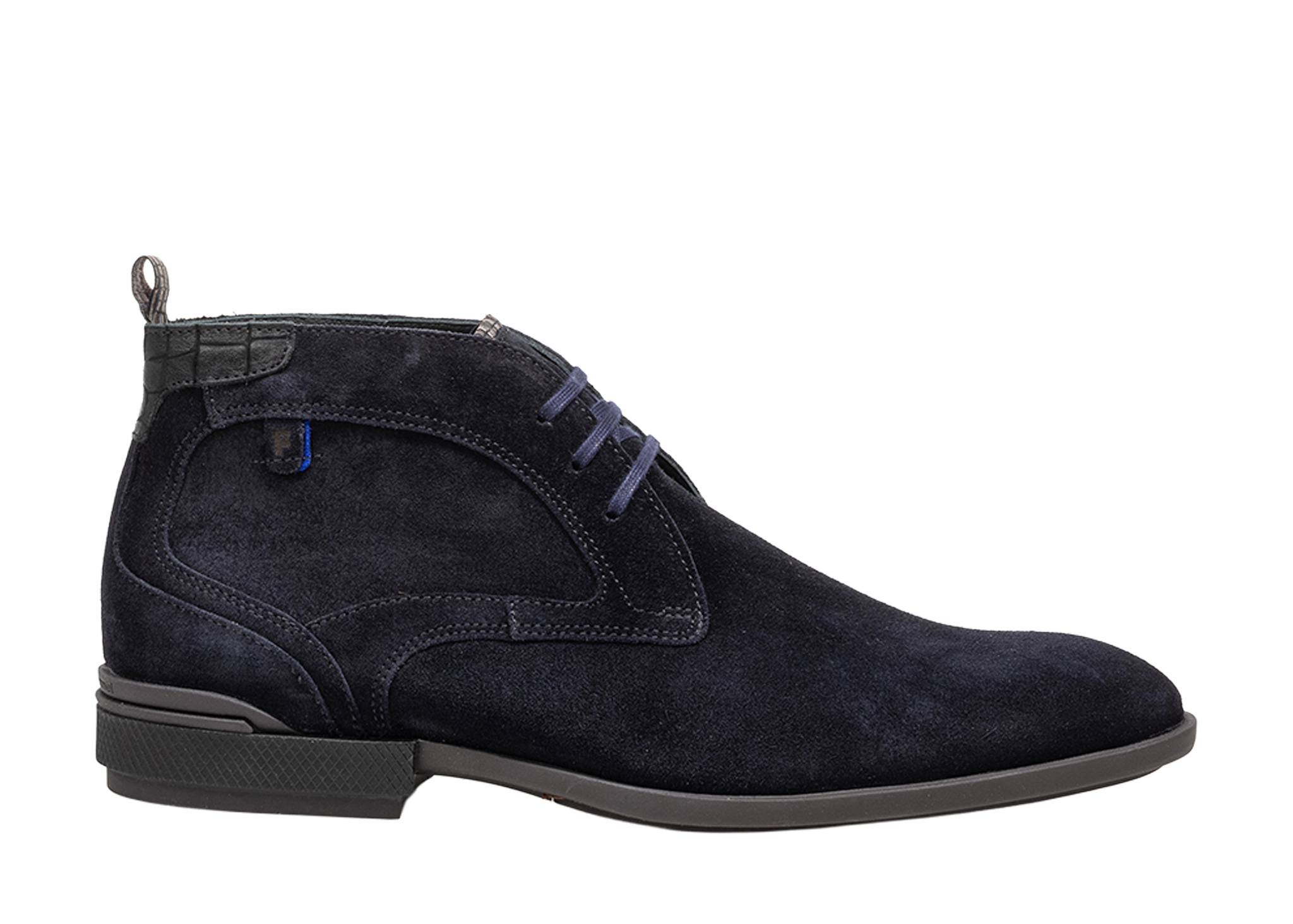 Floris van Bommel Floris van Bommel Veterschoen De Hakker 01.03 Blauw