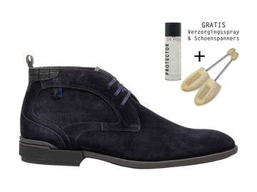 Floris van Bommel Floris van Bommel Veterschoen De Hakker 01.03 Blauw
