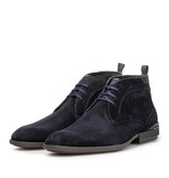 Floris van Bommel Floris van Bommel Veterschoen De Hakker 01.03 Blauw