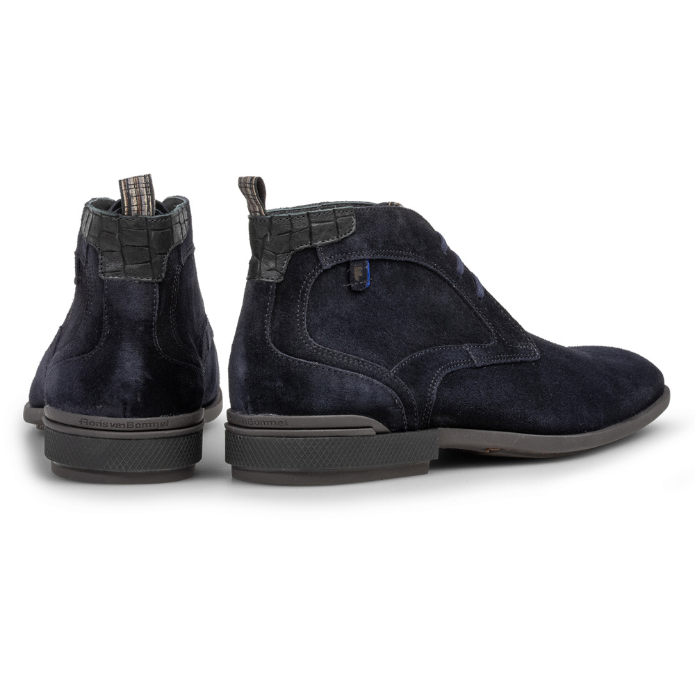 Floris van Bommel Floris van Bommel Veterschoen De Hakker 01.03 Blauw