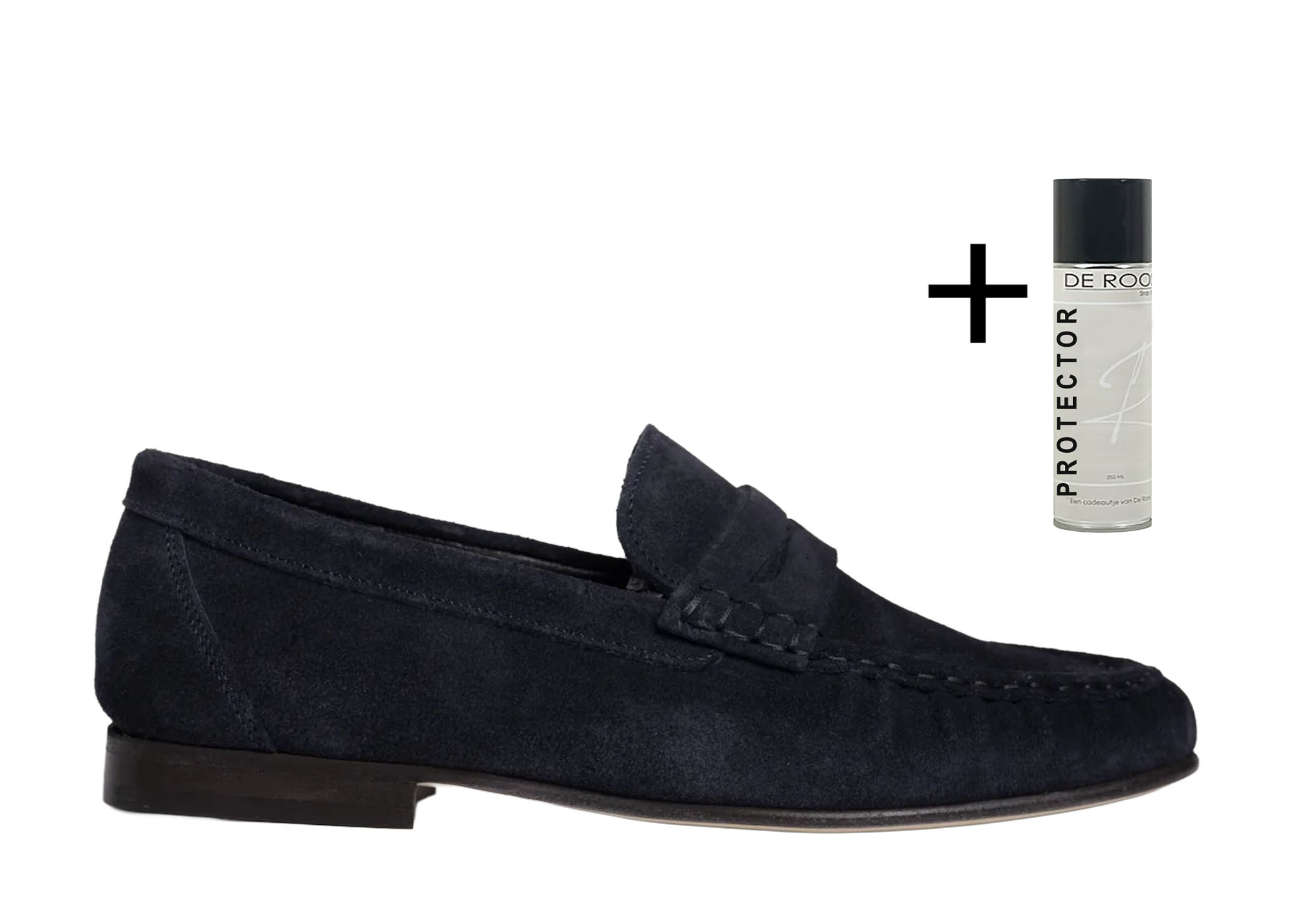 Posa Posa Loafer Wrinkle - Suede Navy