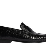 Posa Posa Loafer Wrinkle Croco Zwart
