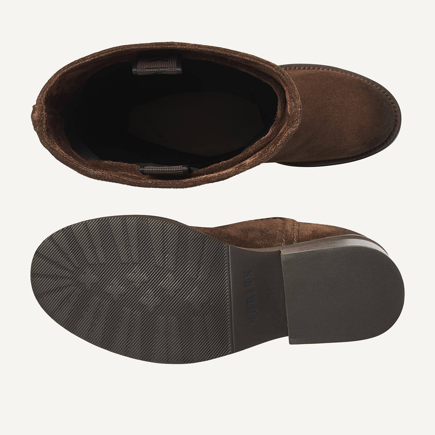 Nubikk Nubikk Hoge Laars Cassy Boot Bruin