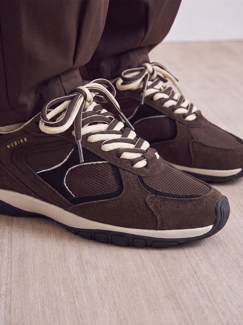 Nubikk Nubikk Sneaker Benny Morgan Bruin