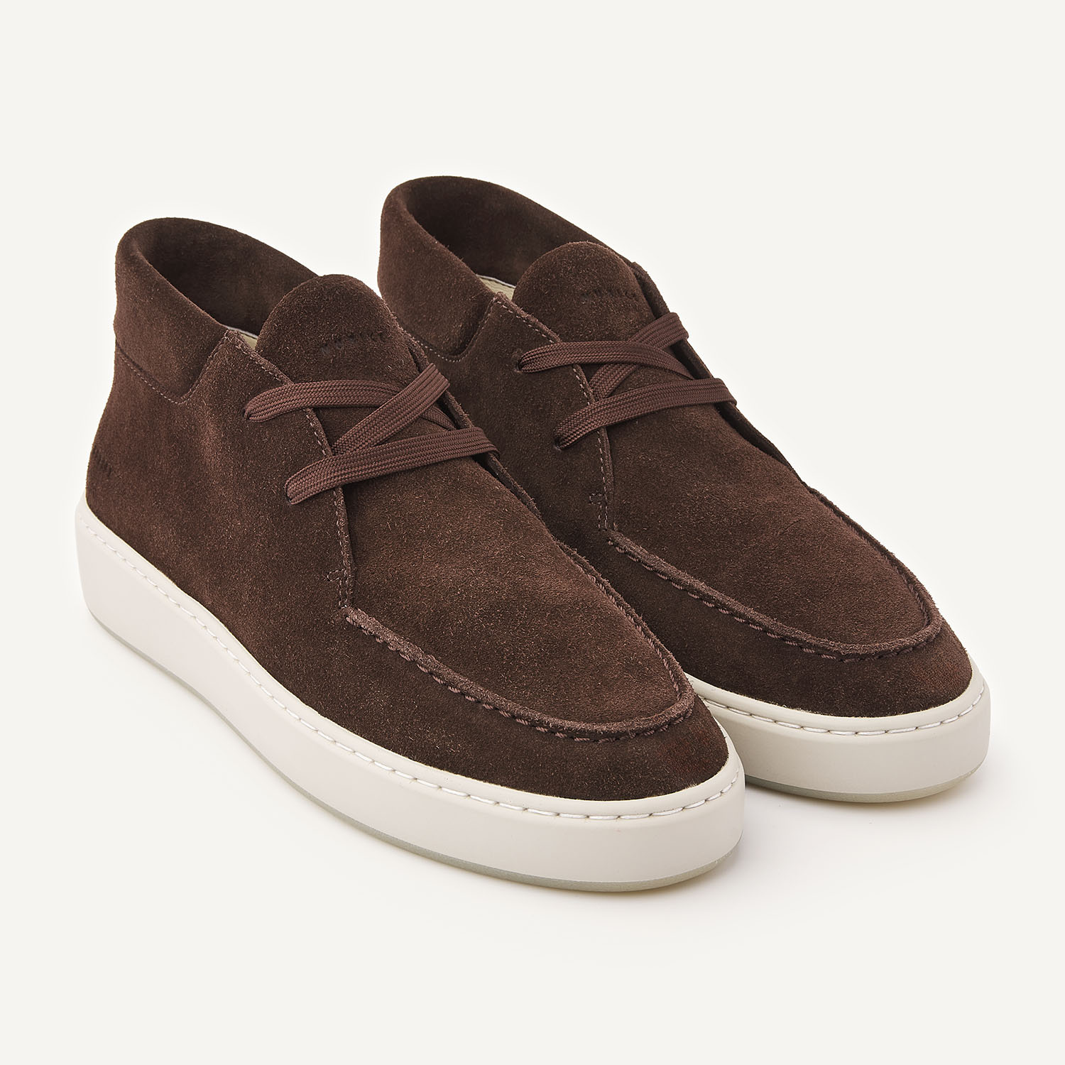 Nubikk Nubikk Hoge Sneaker Jiro Gio II Donker Bruin
