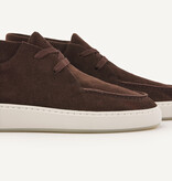 Nubikk Nubikk Hoge Sneaker Jiro Gio II Donker Bruin