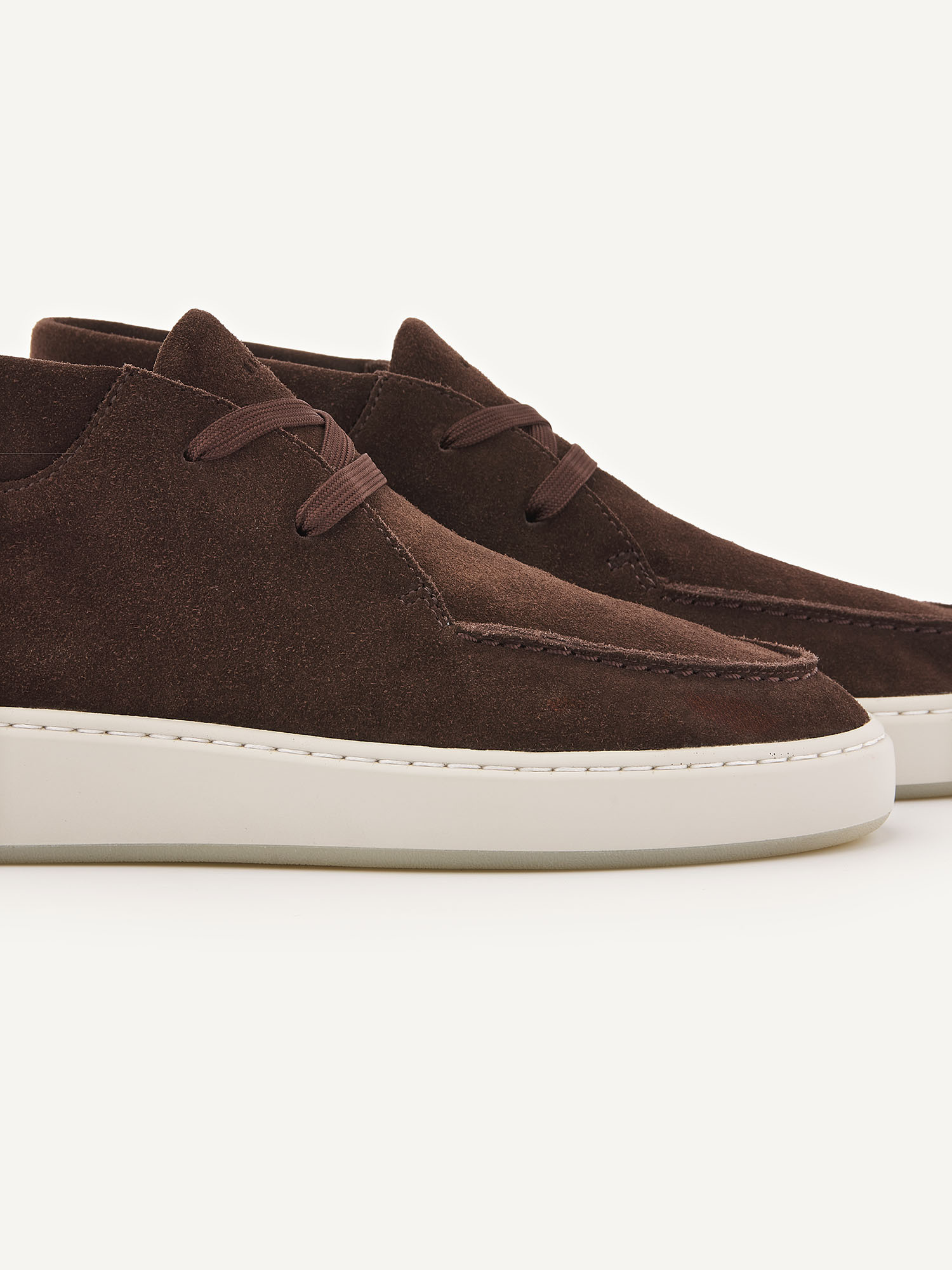 Nubikk Nubikk Hoge Sneaker Jiro Gio II Donker Bruin
