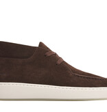 Nubikk Nubikk Hoge Sneaker Jiro Gio II Donker Bruin