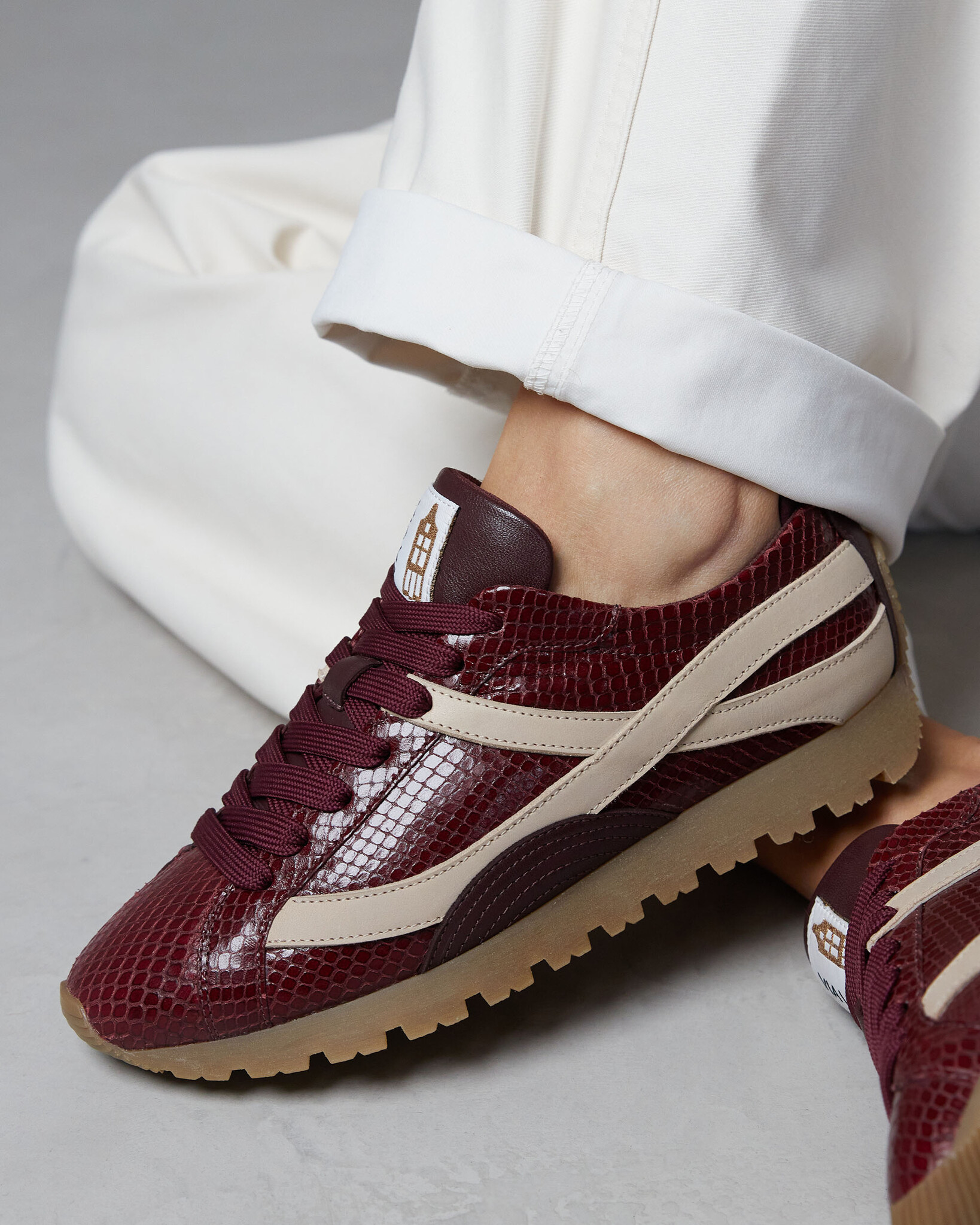 Via Vai VIA VAI Sneakers Scott Demi 62472-03-403 Bordeaux