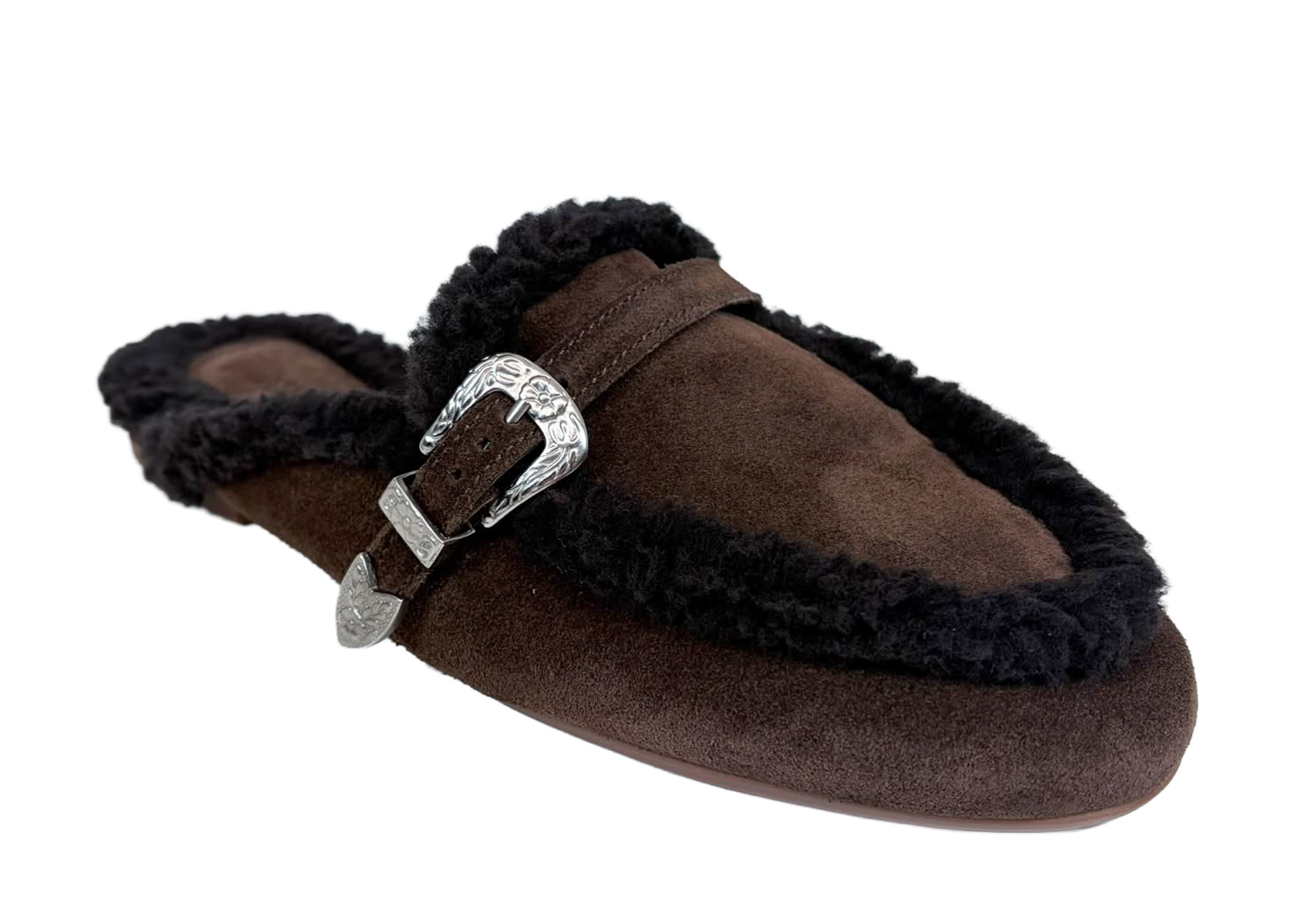 Posa Posa Muiltje Aspen Mule Donker Bruin
