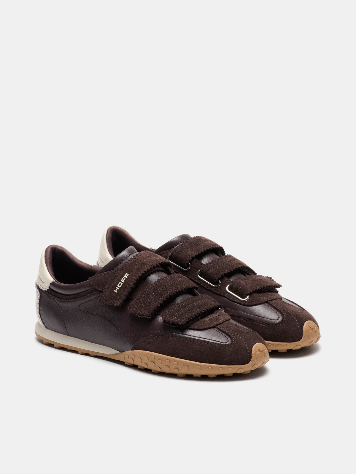 Hoff Hoff Sneakers Bridge Velcros Bruin