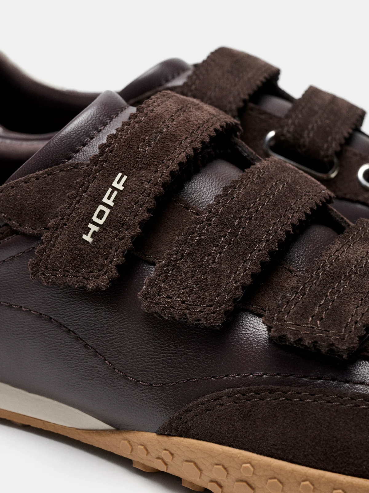Hoff Hoff Sneakers Bridge Velcros Bruin